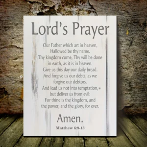 The Lord's Prayer picture